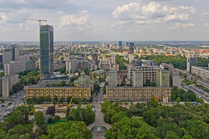 Warsaw: Palace of Culture & Warsaw City Center Private Tour