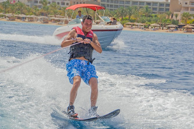 Water Ski Hit the Surface of Red Sea Private Transport – Hurghada
