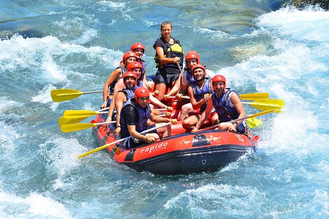White Water Rafting Quad and Zipline From Alanya