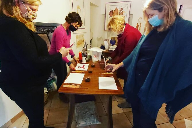 Wine Painting Class and Aperitivo - Starter Options