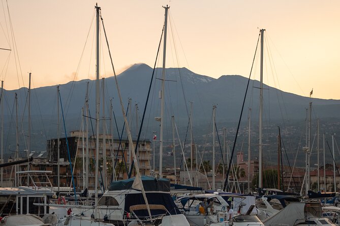 Wine Tasting at Sunset on a Sailing Boat in Riposto