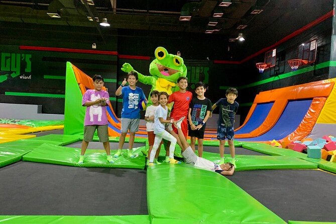 2 Hours Trampoline, Playground, Rope Park and Game Card 1200 Baht - Good To Know