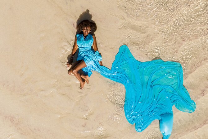 1 Hour Flying Dress Photoshoot in Kongo Beach - Location and Duration
