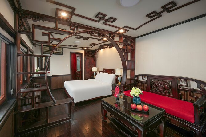 2 Days and 1 Night 4 Star Traditional Wooden Cruise in Halong Bay - Included Meals and Activities