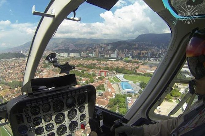 2-Hour Helicopter Flight Overseeing Medellin - Experience Highlights