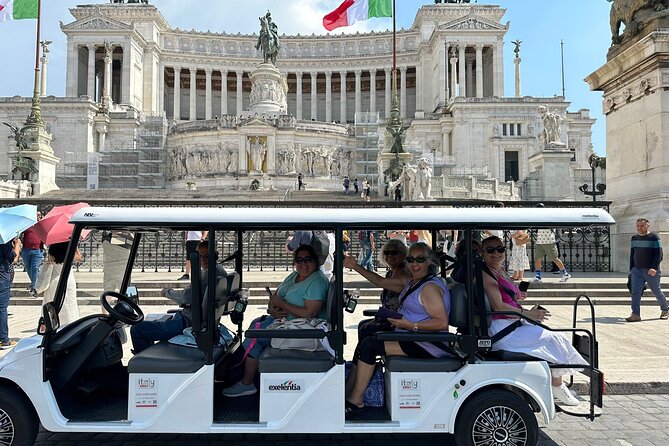 3-Hour Private Golf Cart Tour Around Rome - Tour Highlights