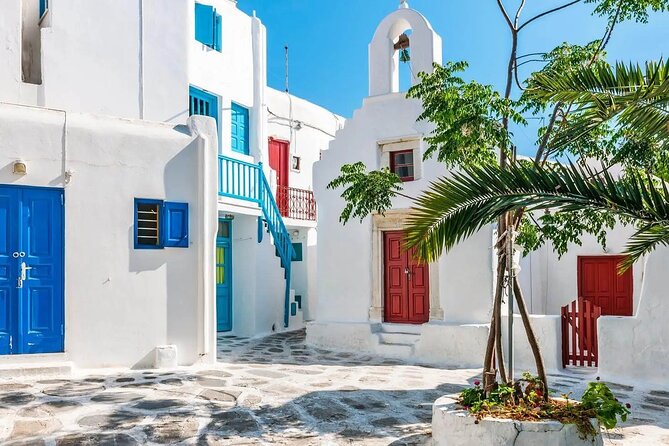7 Days Private Tour to Mykonos Paros & Santorini From Athens - Ferry Tickets & Transportation