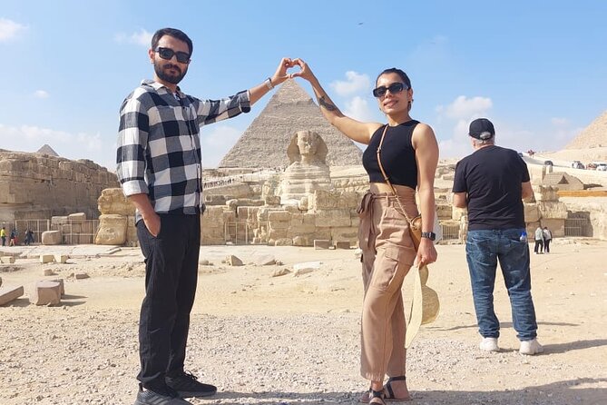 8-Hour Private Tour Giza Pyramids,Sphinx,Cairo Museum ,Bazaar Camel Ride & Lunch - Inclusions and Pickup Information