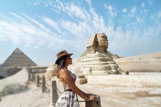 8-Hour Tour to The Pyramids, Sphinx, Museum, Bazaar, Includes Camel Ride + Lunch - Tour Highlights