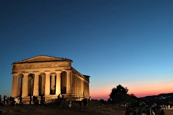 Agrigento – Visit of the Valley of the Temples Illuminated From Palermo