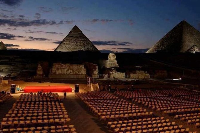 All-inclusive Pyramids Enchanting Symphony: Sound And Light Show - Tour Overview