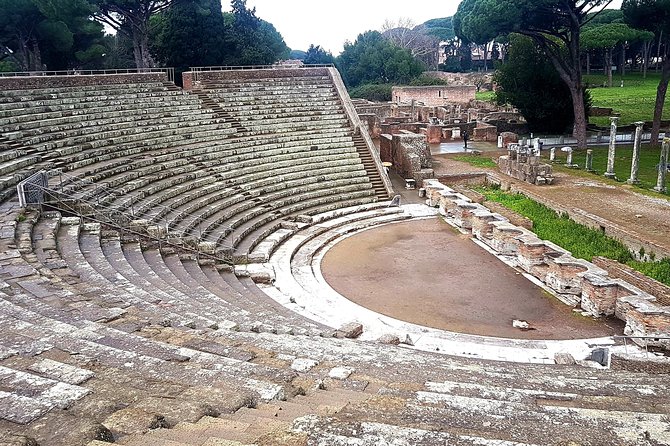 ArchaeoPark of Ancient Ostia in Mini Cooper Classic Cabrio - Price and Booking Information