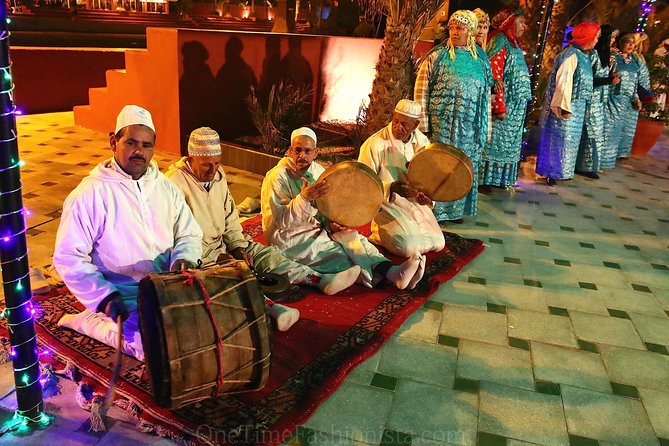 At Ali Marrakech Fantasia Show With Dinner and Private Transfer - Dinner Menu