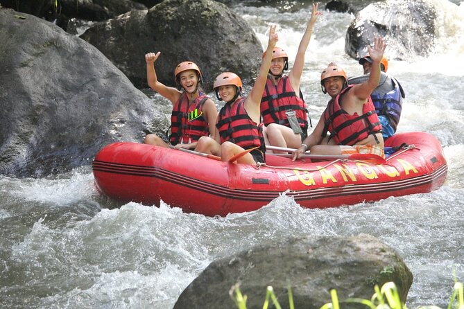 Bali Private Small Group White Water Rafting in Ubud - Included Services