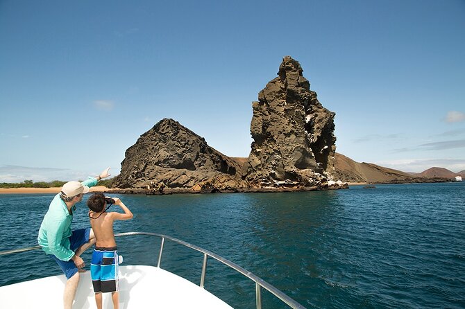 Bartolome Island on Board of Sea Lion Yacht - End Point and Ticket Redemption Point
