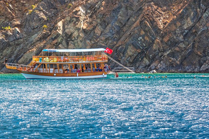 Boat Trip to Antalya Lower Düden Waterfall - Meeting and Pickup