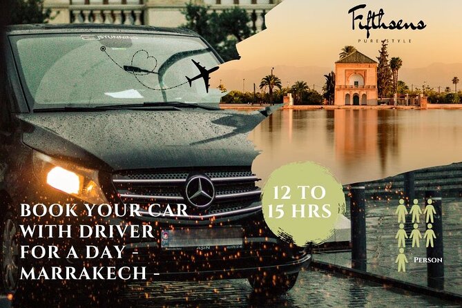 Comfort Car With Driver - Full/Half Day - Marrakech - Booking Process