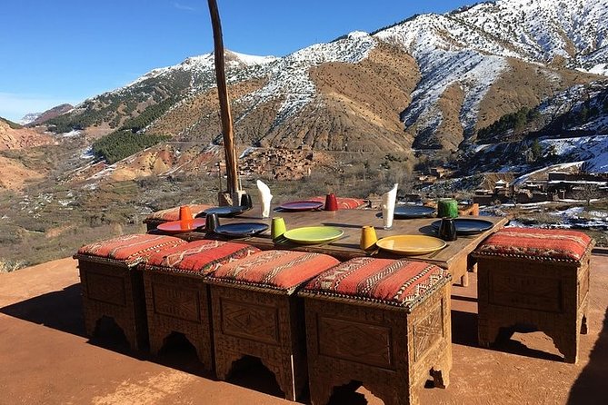 Day Tour From Marrakech To Majestic Atlas Mountains & Horseback Ride - Meeting Point and Pickup Information