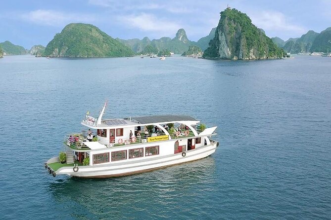 Deluxe Halong Bay Day Cruise Small Group From Tuan Chau Island - Meeting and Pickup