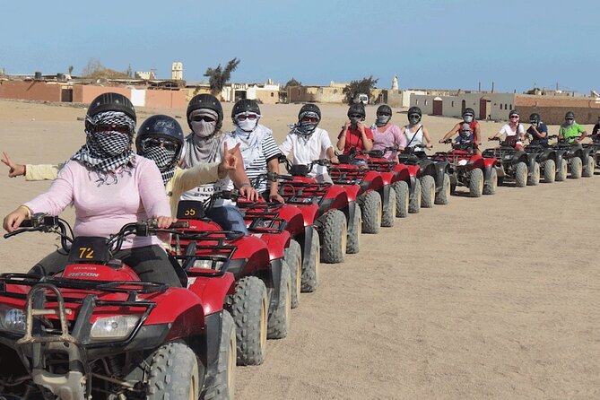 Desert Adventure: ATV, Buggy, Camel Ride & Dinner in Hurghada