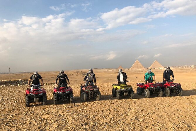 Desert Safari by ATV Bike Around the Pyramids - Inclusions and Pickup