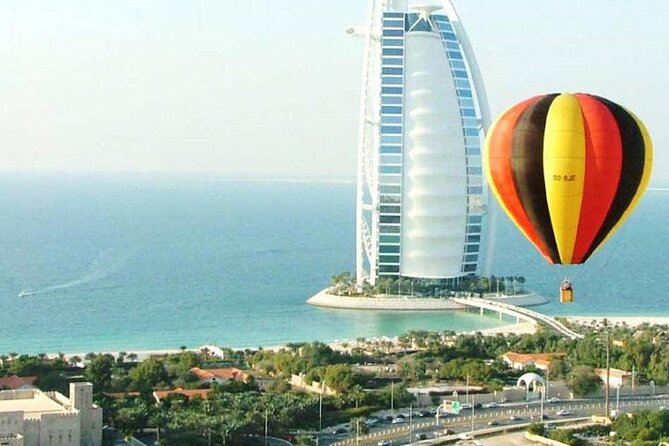 Dubai Desert Views by Balloon From Dubai & Falcon Show - Pickup Information