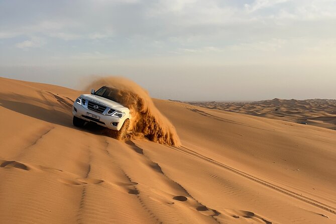 Dubai: Private Morning Desert Safari Falcon Camel & Sandboarding - Pickup Information
