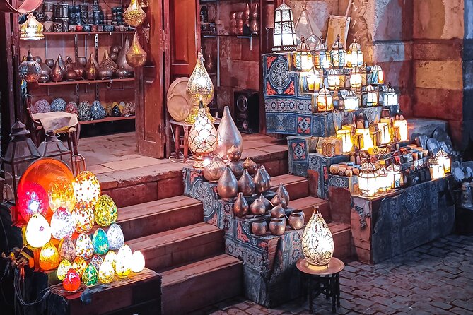 El-Moez Street and Khan Khalili Shopping Tour - Tour Itinerary