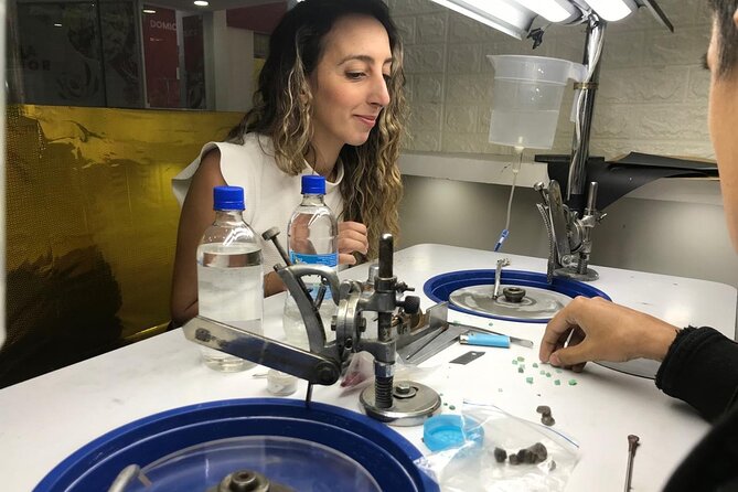 Emerald Carving Workshop in Bogotá, Colombia. - Workshop Location
