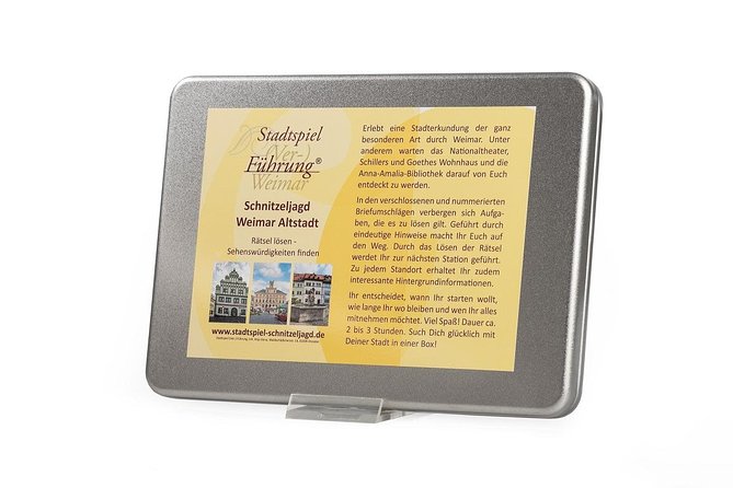 Exciting Scavenger Hunt Through Weimar - Start Point Details