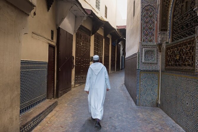 Explore Fes City With Official Guide and Driver of Minivan.