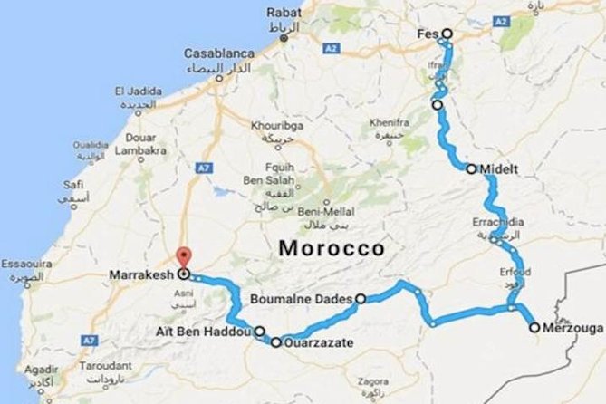Fes to Fes Desert Tours 2 Days