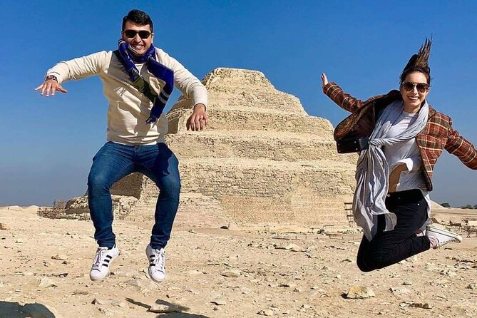 From Alexandria Port: Desert Day Trip to Pyramids With Lunch