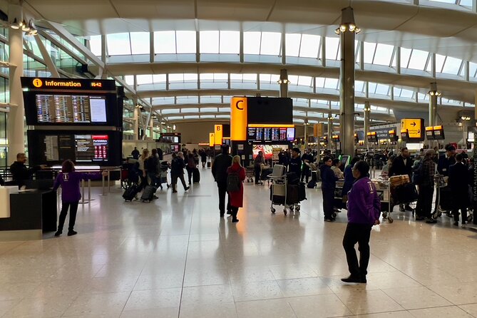 From Heathrow Airport to Cambridge Private Transfer - Drop-off Point