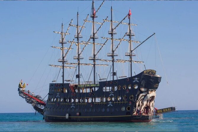Full-Day Barbossa Big King Boat Tour in Alanya With Lunch - Inclusions