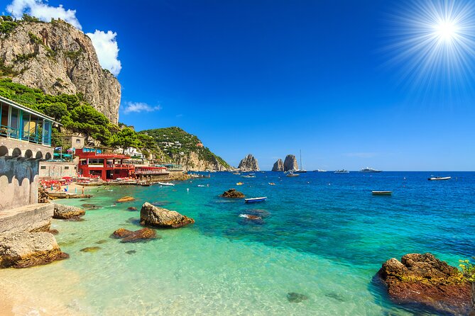 Full Day Capri Tour From Pompeii by Small Ferry Boat - Itinerary Highlights