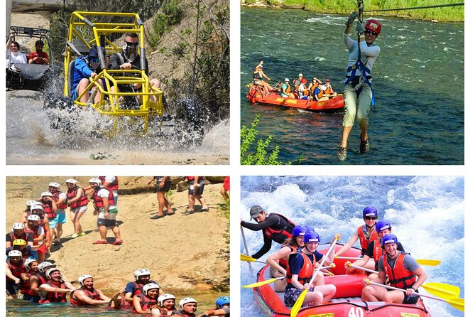 Full Day Rafting, Buggy Safari and Zipline From Side - Inclusions and Equipment Provided