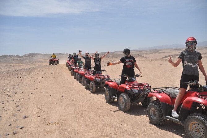 Full Day Safari With ATV Quad and Camel Ride From Marsa Allam