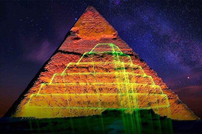 Giza Pyramids Sound and Light Show With Dinner - Event Overview