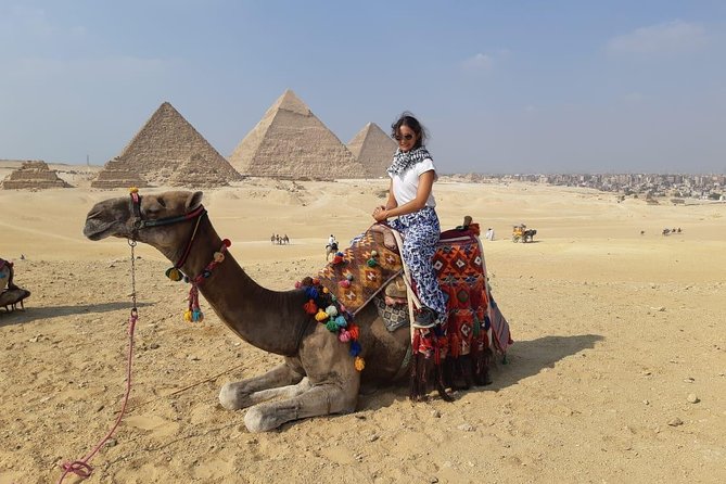 Giza Pyramids, Sphinx, Kephren Temple, Camel Ride Half Day Private Tour & Lunch - Tour Highlights
