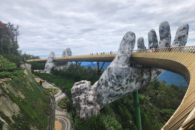 GOLDEN BRIDGE BA NA HILLS via Cable Car - Authentic Lunch & HerBAl Foot Massage - Pickup and Start Time