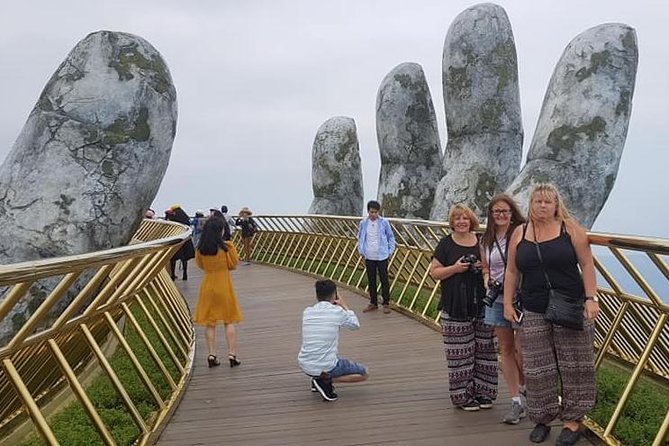 GOLDEN BRIDGE & BA NA HILLS via Cable Car From TIEN SA Port or CHAN MAY Port - Meeting and Pickup Information