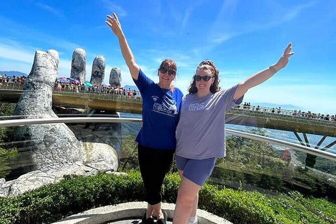 Golden Bridge - Marble Mountain -Hoi An City Tour- Riverboat Ride - Tour Inclusions