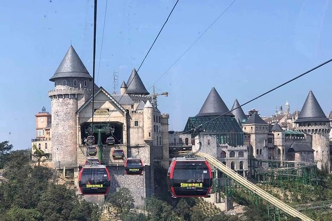 GOLDEN BRIDGE via CABLE CAR From TIEN SA or CHAN MAY Port - Pickup Points and Details
