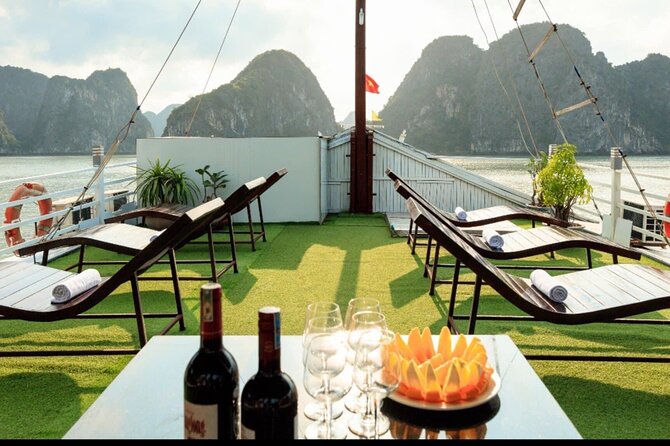 Halong Bay Cruise 2Days 1Night on 3 Star-All Included,Caves,Kayak - Highlights of the Halong Bay Cruise