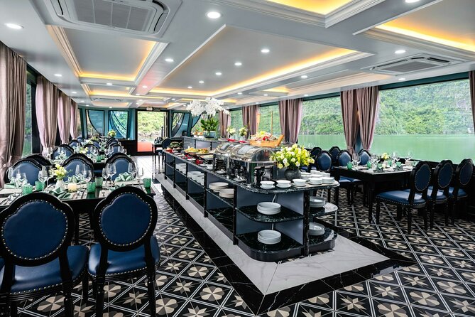 Halong Pamela Cruise 5 Star Luxury Day Tour Depart From Harbor - Departure Details