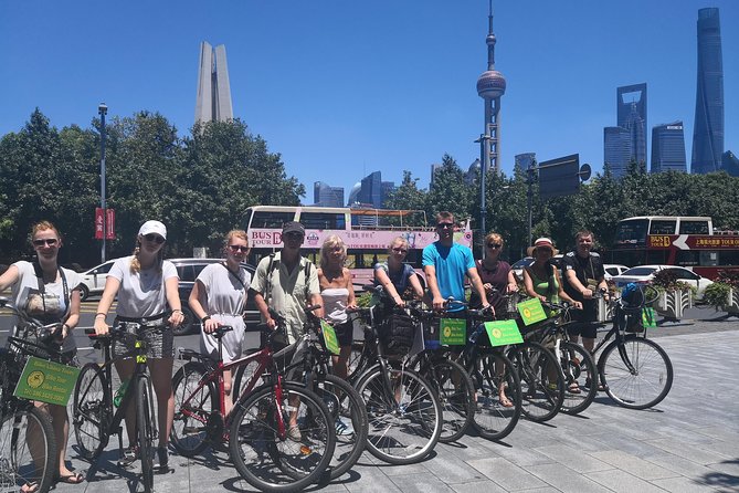 HuangPu River Ferry Boat & Highlights Bike Tour With Local Lunch - Inclusions and Highlights