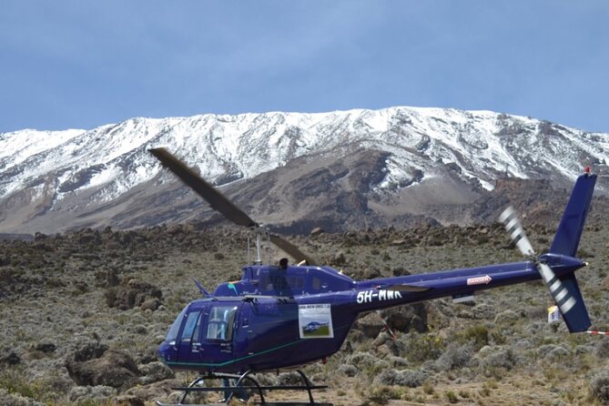 Kilimanjaro Helicopter Tour - Tour Inclusions