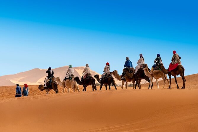 Morocco Desert Tour 4 Days From Marrakech to Merzouga Desert - Accommodation and Transportation