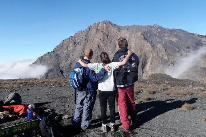 MOUNT MERU a Good Hike - Meals and Pickup Details